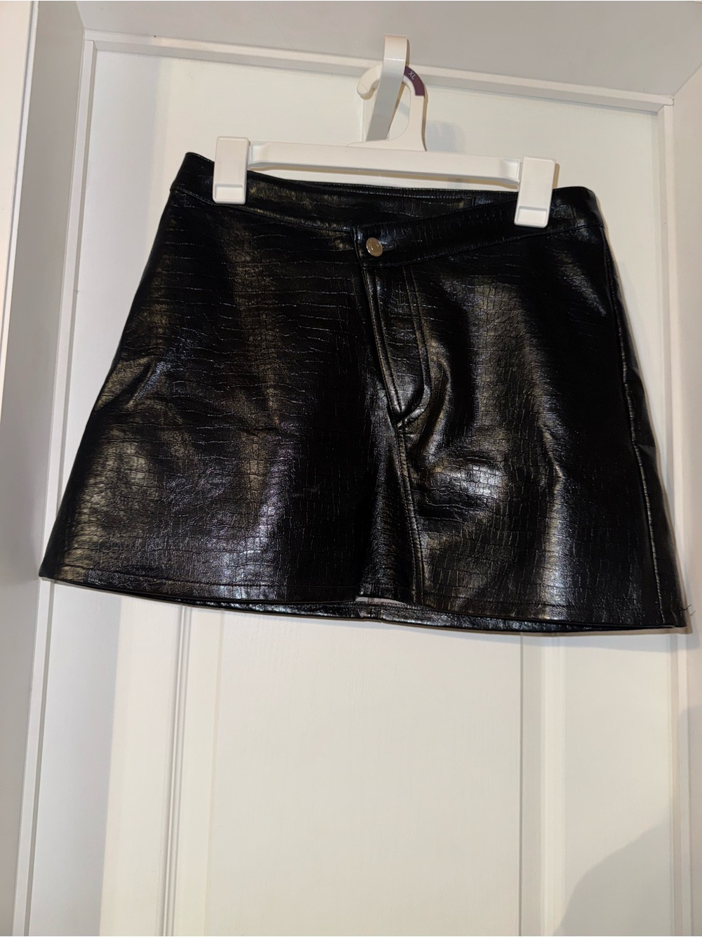 Torn by Ronny Kobo Black Jacket with Faux Leather Trim